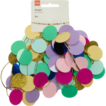 HEMA Slinger Cirkels Multicolor - JUMBO