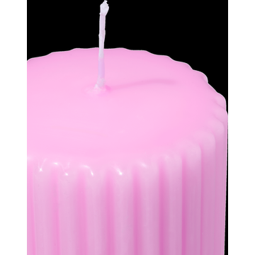 HEMA Stompkaars rib 7X19 Lichtroze/Felroze - JUMBO