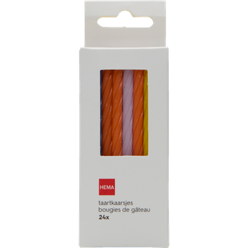 HEMA Taartkaarsjes 24 Stuks - JUMBO