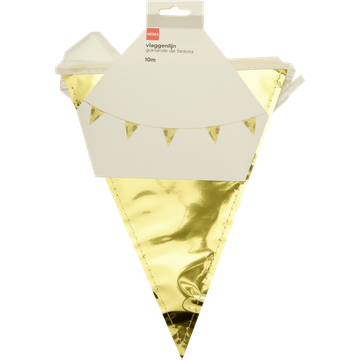 HEMA Vlaggenlijn Goud Plastic - JUMBO