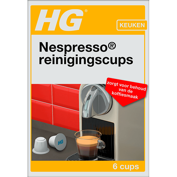 HG Nespresso reinigingscups - PLUS