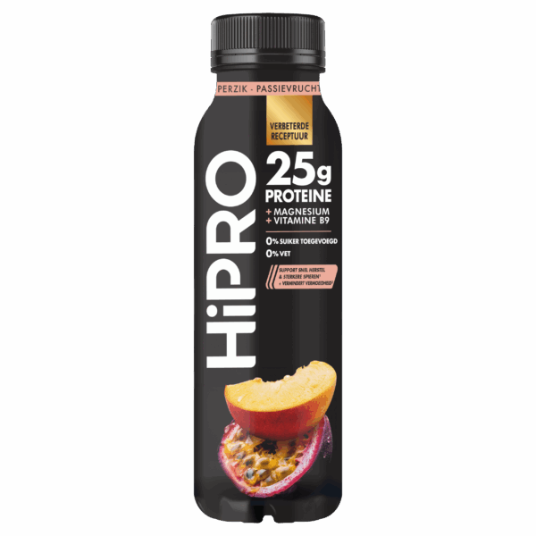 HIPRO Protein Drink Perzik Passievrucht - PLUS