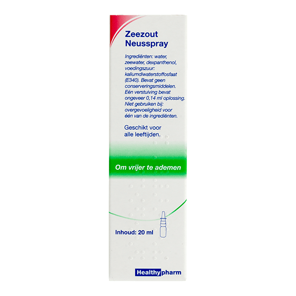 HTP Neusspray Zeezout - PLUS