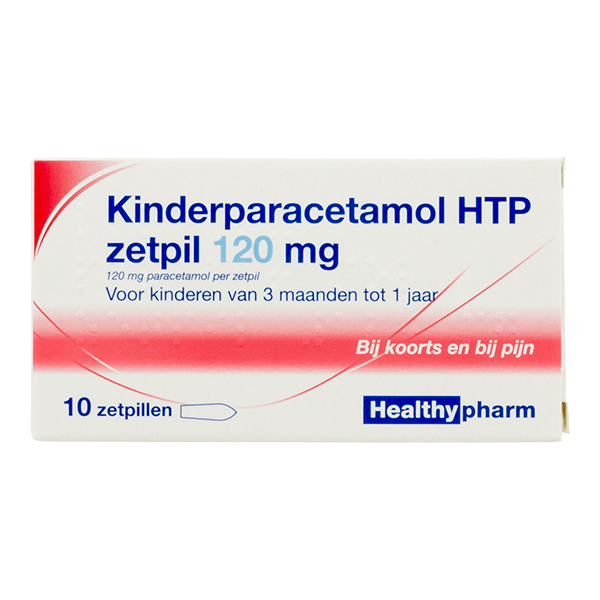 HTP Paracetamol zetpil 120mg - PLUS