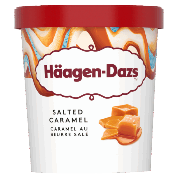 Haagen Dazs Salted Caramel - PLUS