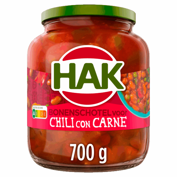Hak Bonenschotel Chili con carne - PLUS