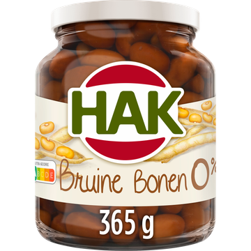 Hak Bruine Bonen 0% 365 g - JUMBO