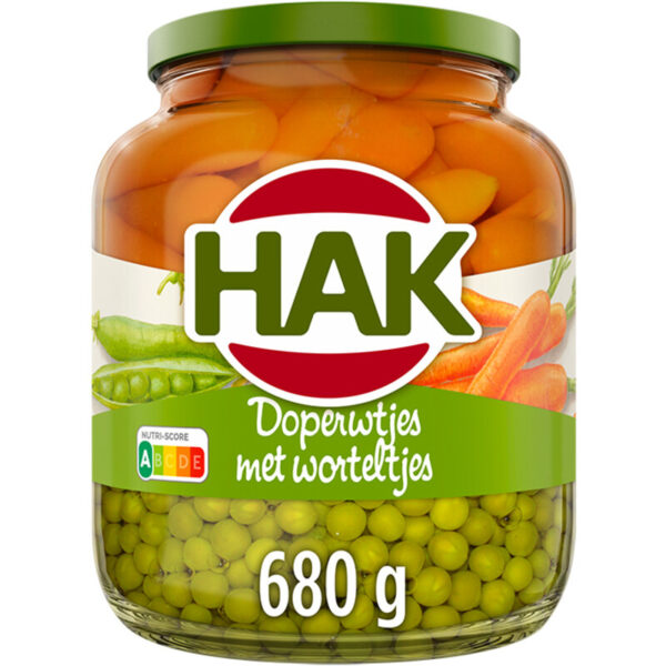 Hak Doperwtjes met Worteltjes - Albert Heijn