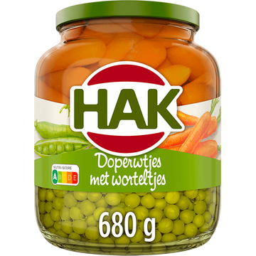 Hak Doperwtjes met Worteltjes - JUMBO