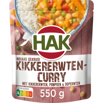 Hak Indiaas Gekruid Kikkererwtencurry - JUMBO