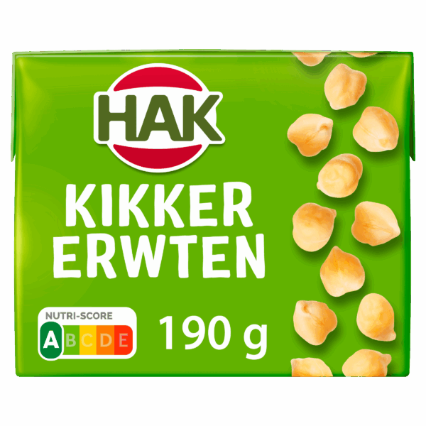 Hak Kikkererwten in pak - PLUS