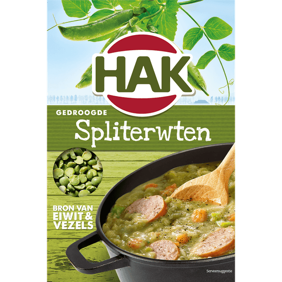 Hak Spliterwten gedroogd - Dirk