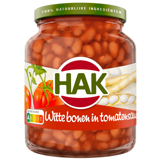Hak Witte bonen in tomatensaus - Dirk