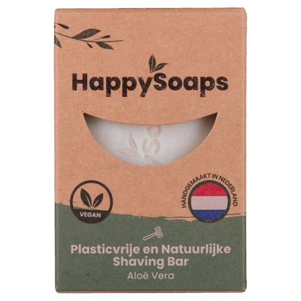 HappySoaps Aloe Vera Shaving Bar - PLUS