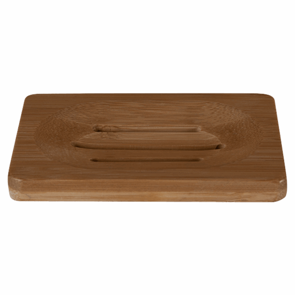 HappySoaps Bar houder van Bamboe - PLUS