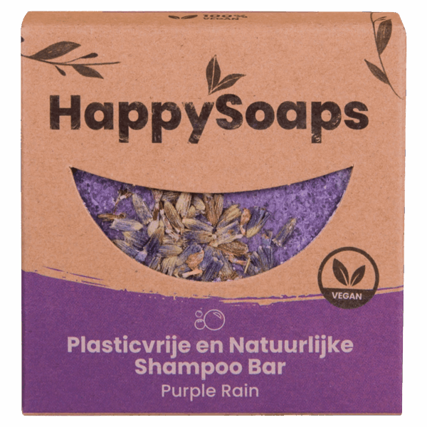 HappySoaps Purple Rain Shampoo Bar - PLUS