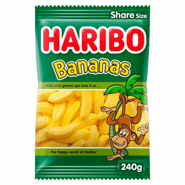 Haribo Bananas - PLUS
