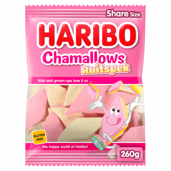 Haribo Chamallows Ruitspek - PLUS