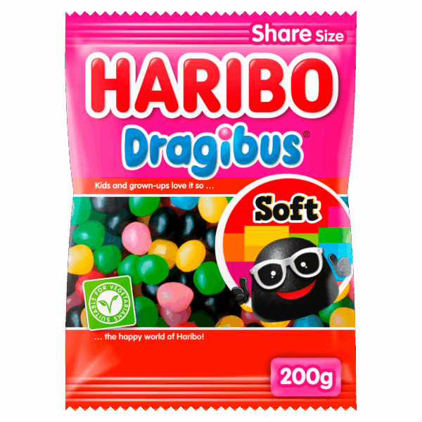 Haribo Dragibus Soft - PLUS