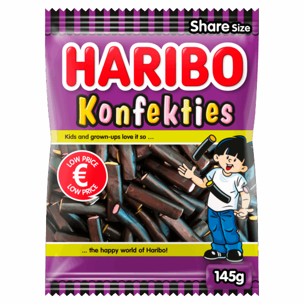 Haribo Drop Konfekties - PLUS