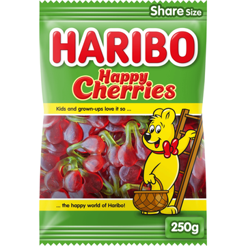 Haribo Happy Cherries - JUMBO
