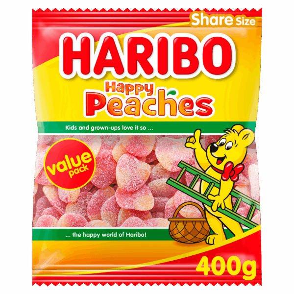 Haribo Happy Peaches Voordeelverpakking - PLUS