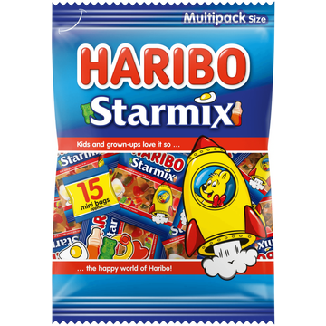 Haribo Starmix Uitdeelzakjes - JUMBO