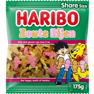 Haribo Zoute Rijen - JUMBO