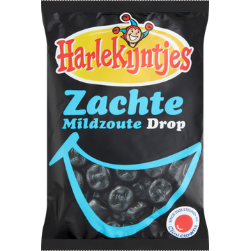 Harlekijntjes Zachte Mildzoute Drop - JUMBO