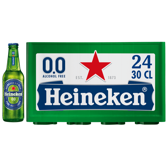 Heineken Pilsener alcoholvrij krat - Dirk