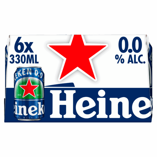 Heineken Premium Pilsener 0.0 Blik - PLUS