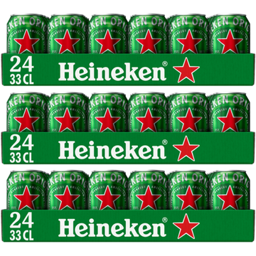 Heineken - Premium Pilsener - Tray - 3 x 24 x 330ML - JUMBO