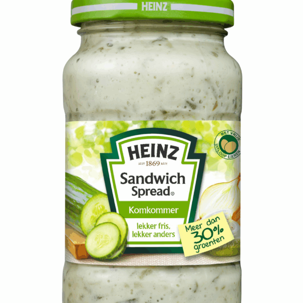 Heinz Sandwich Spread Komkommer - PLUS