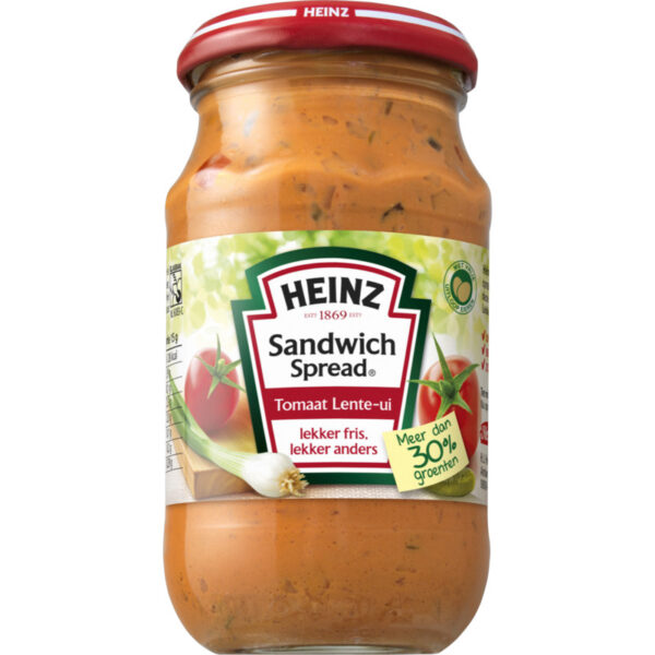 Heinz Sandwich Spread Tomaat Lente-ui - Albert Heijn