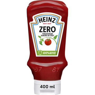 Heinz Tomaten Ketchup Zero 400 ml - JUMBO