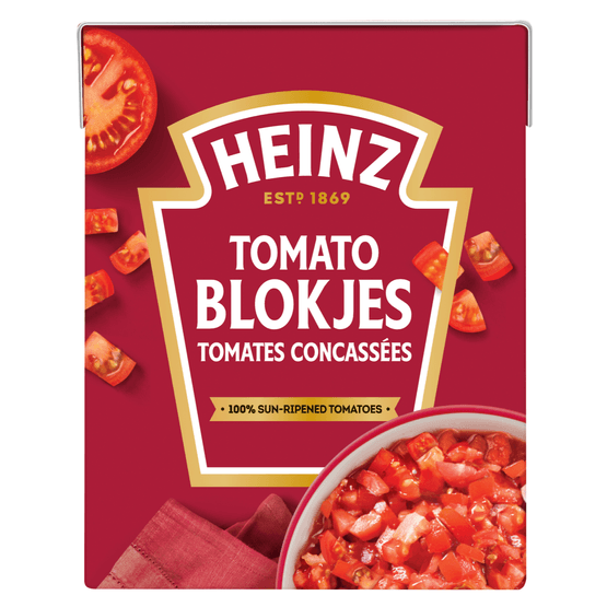 Heinz Tomaten blokjes naturel - Dirk