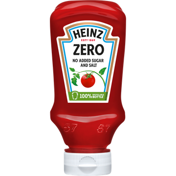 Heinz Tomato Ketchup Zero 220 ml - JUMBO