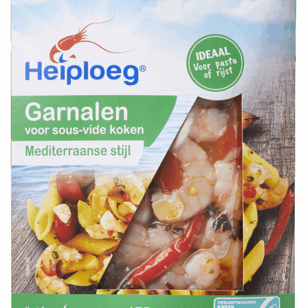 Heiploeg Garnalen Mediterraanse stijl sous-vide - PLUS