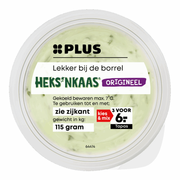 Heks'nkaas Origineel dipcup - PLUS