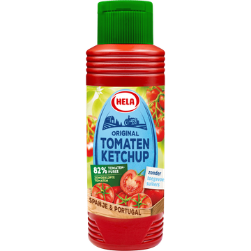 Hela Tomaten Ketchup zonder toegevoegde suikers - JUMBO