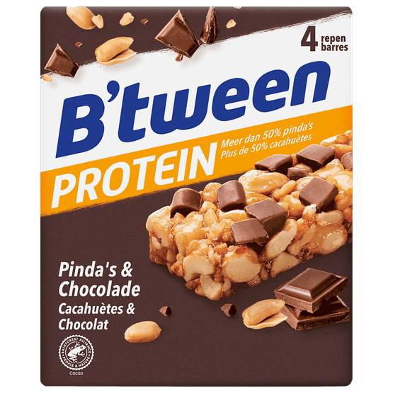 Hero Btween proteinreep pinda & chocolade - Dirk