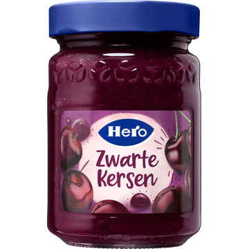Hero Fruitspread Zwarte Kersen - JUMBO