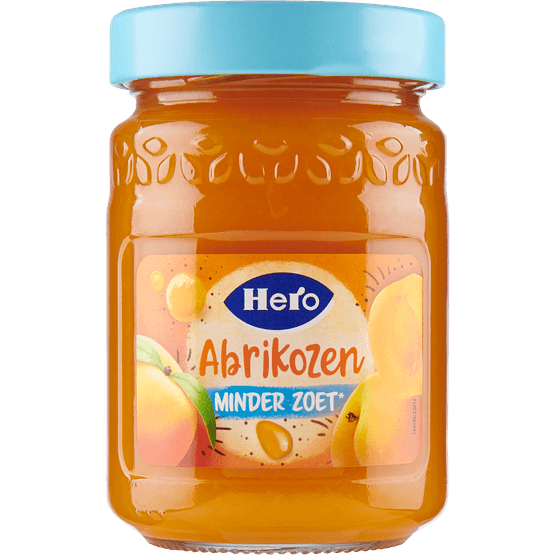 Hero Jam 40% minder zoet abrikozen - Dirk