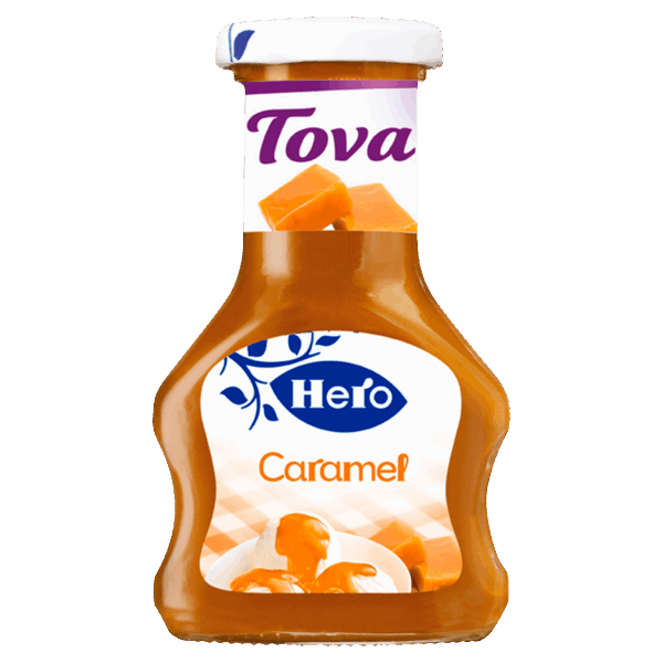 Hero Tova dessertsaus caramel - PLUS