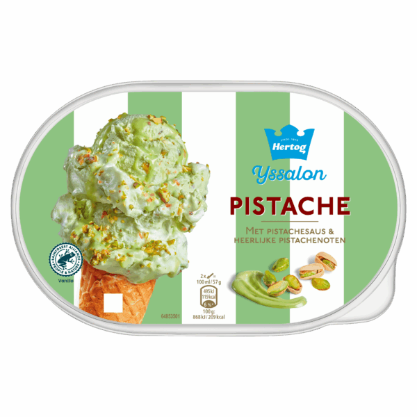Hertog Hertog Pistache 825ml - PLUS