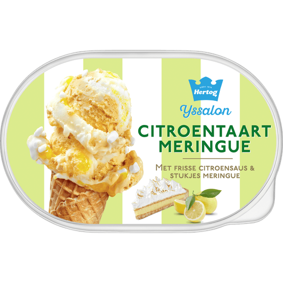 Hertog Ijs citroentaart meringue - Dirk