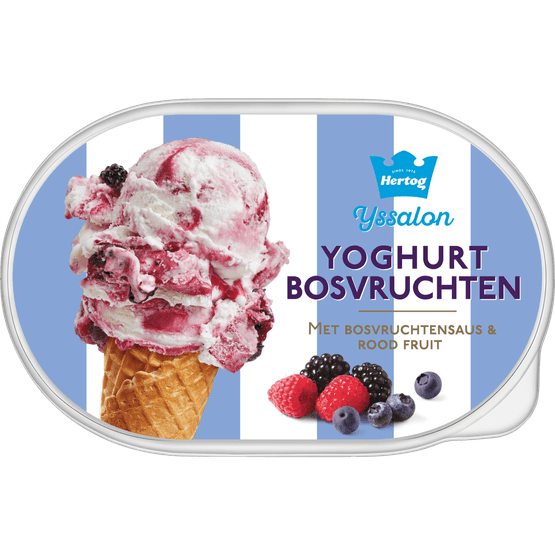Hertog Ijs yoghurt bosvruchten - Dirk