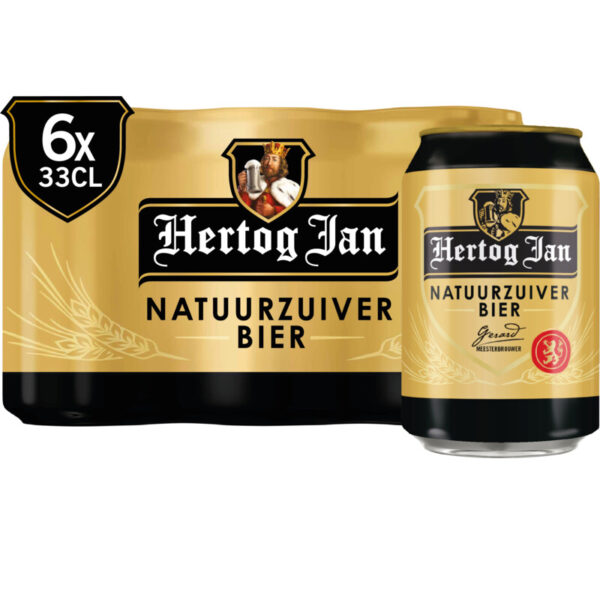 Hertog Jan Natuurzuiver Bier - 6-pack - Albert Heijn
