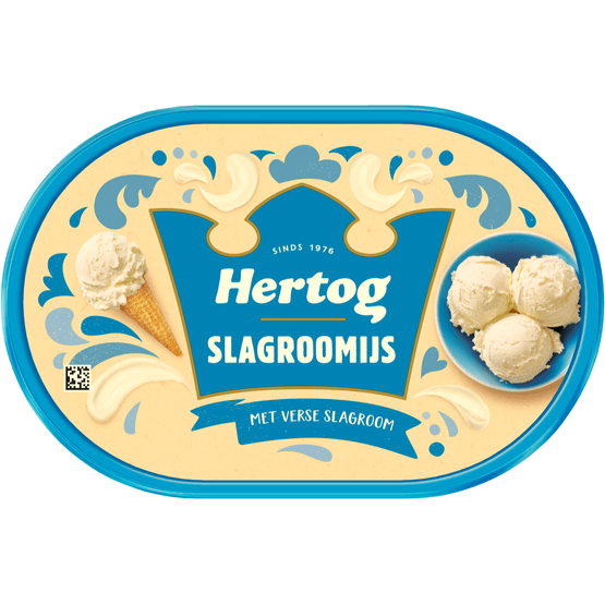 Hertog Slagroomijs - Dirk