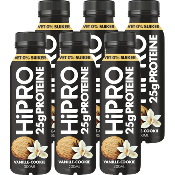HiPRO Protein Drink Vanille Cookies - JUMBO